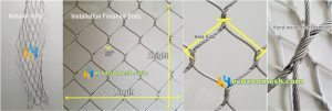 manufacturer of wire ropes mesh for bird forests