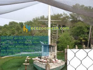 the bird garden fence mesh