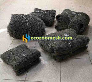 Black stainless steel zoo mesh, black ss mesh