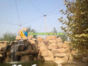 Aviary netting for bird sanctuaries, Bird sanctuary protection net