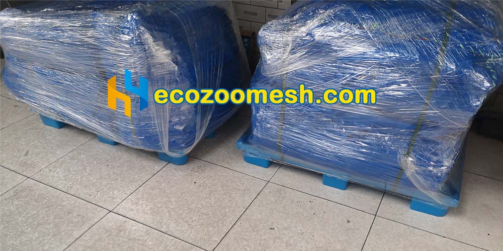 stainless steel cable mesh supplier sent order by air