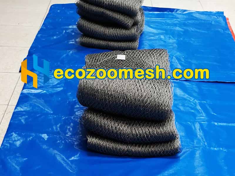 Knotted Rope Diamond Mesh