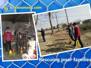 Rescuing-poor-families- zoomesh supplier