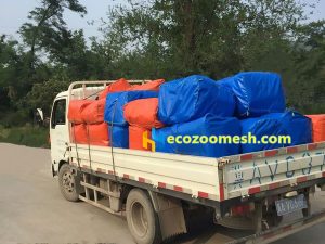 Stainless steel rope mesh transport