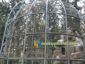 Vultures cage enclosure mesh