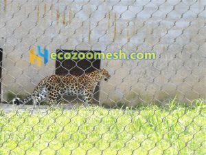 leopard cage netting, leopard enclosure fence mesh