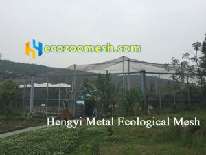 Aviary netting for bird sanctuaries