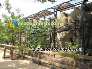 animal isolation wire rope net