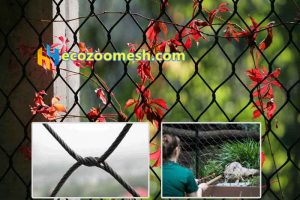 Safari and zoo Steel wire hand-woven mesh