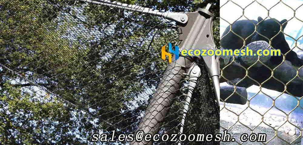 Zoo enclosure for sale, zoo enclosure factory cost--Ecozoomesh