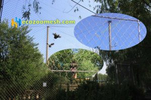 Eagle wire rope weaving isolation net, Anti-rust animal fence mesh