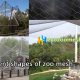 Wire rope netting, black oxide zoo mesh-Flexible Barrier for animal enclosure
