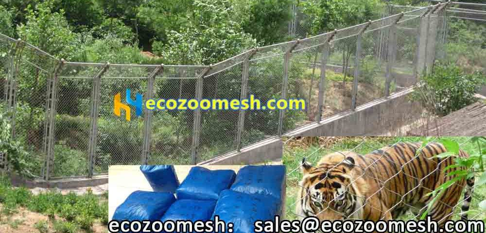 Wire rope tiger mesh net factory