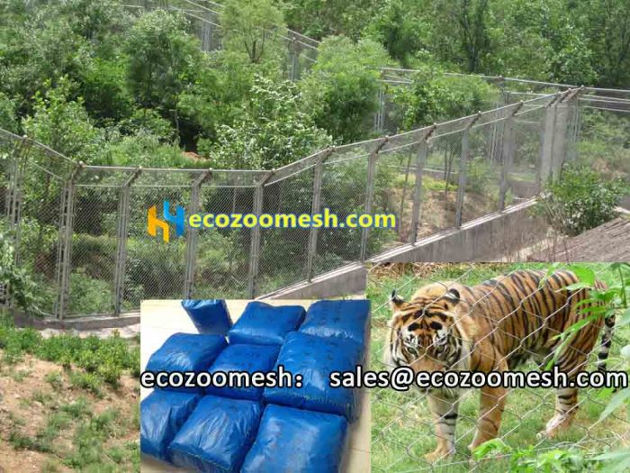 Wire rope tiger mesh net factory