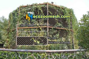 Zoo wire rope mesh export from China, zoo mesh China leading factory-Ecozoomesh