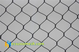 SSRM5-black-stainless-steel-rope-mesh-details