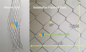 SSRM9-natural-state&finished-state-of-stainless-steel-cable-mesh-details