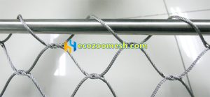 stainless steel wire mesh installtion