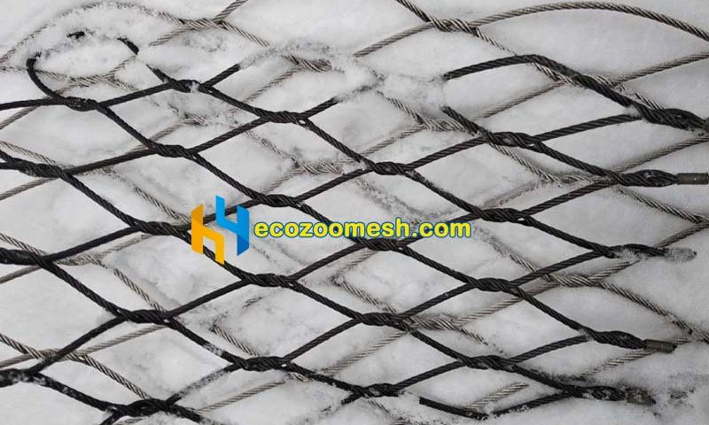 flexible metal wire net, stainless steel wire cable mesh