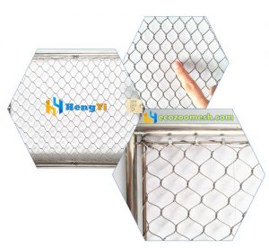 stainless steel flexible cable mesh