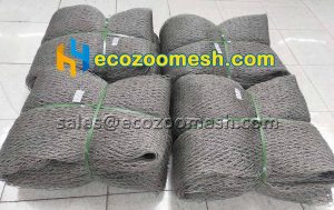 large stainless steel mesh panels