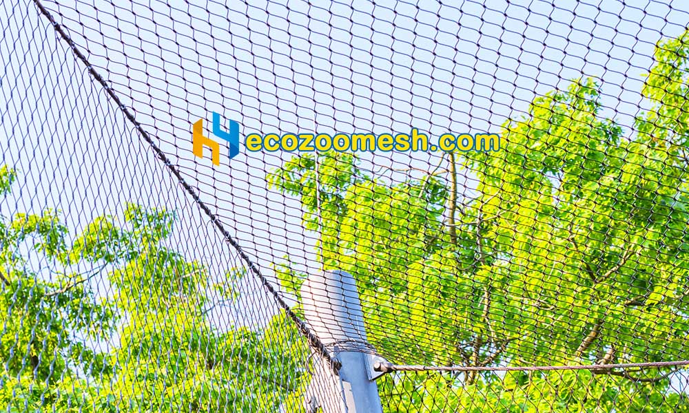 stainless steel ferrule mesh after installing