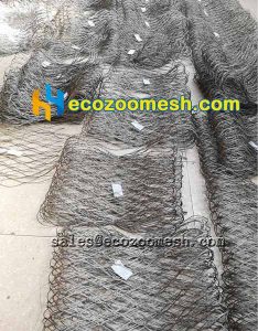 flexible cable balustrade mesh panels