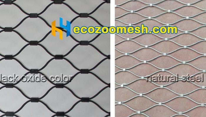 ferrule type black oxide mesh and steel color