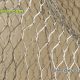 wire ropes weaving x-crossing stainless steel cable mesh