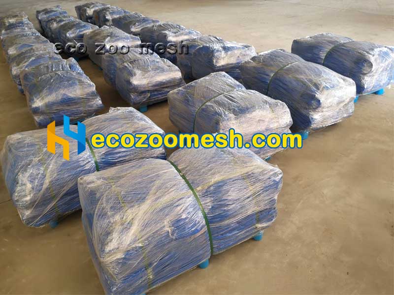 Stainless Steel Cable Mesh Bear Enclosure shipping