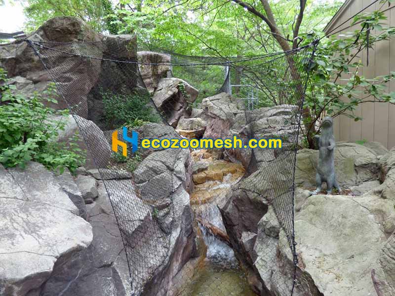 Giant Otter Exhibit Mesh