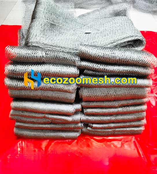 cable mesh wire fence order is completed
