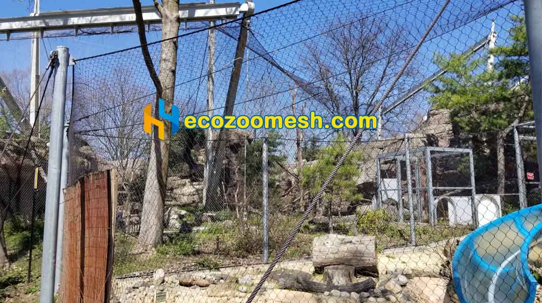 stainless steel Red Pandas Exhibit Mesh