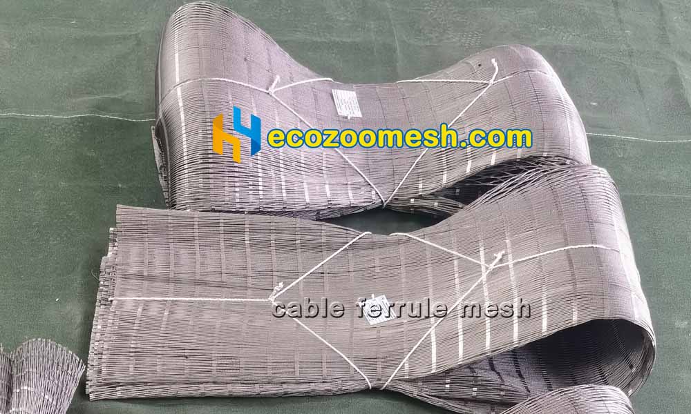 Cable Mesh with Ferrule Sleeves