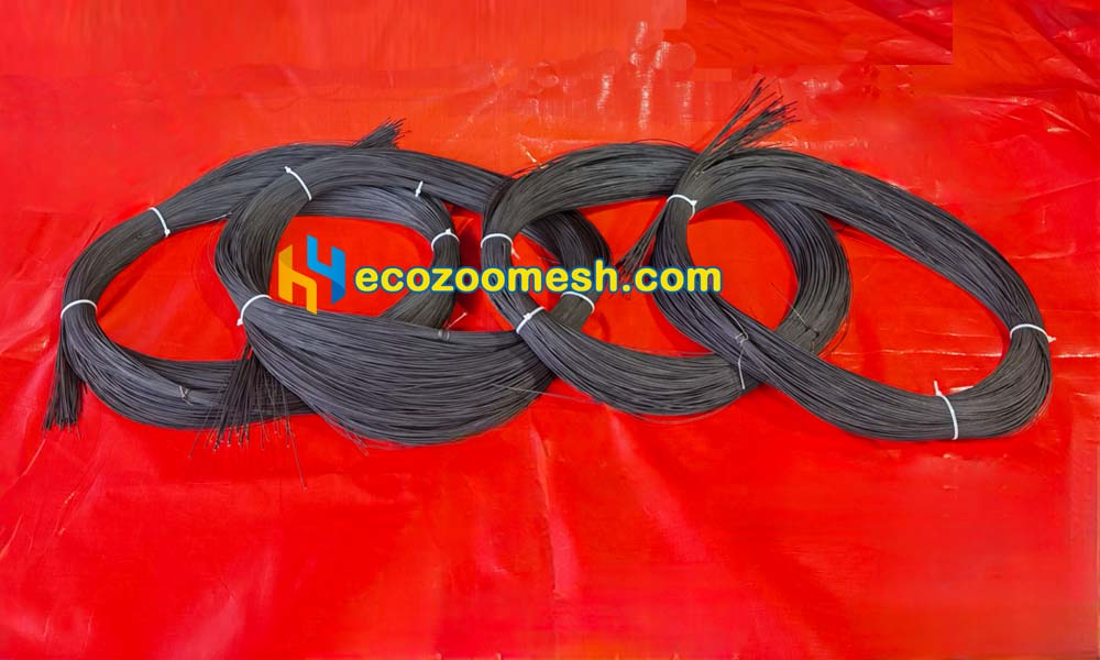 aviary netting factory provides the black lacing wire