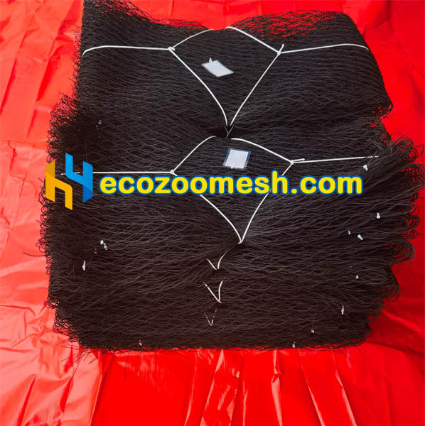 black mesh for rotational exhibit fence mesh