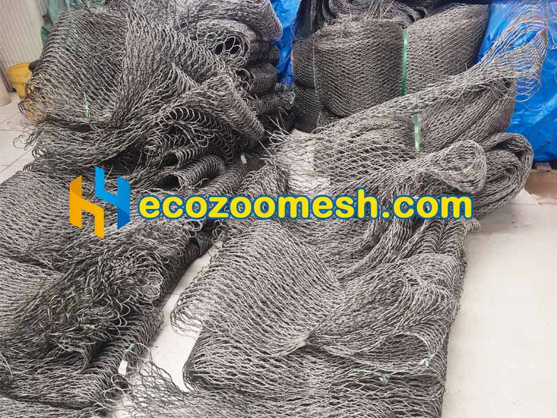 Grizzly Bear Enclosures Cable Mesh packing