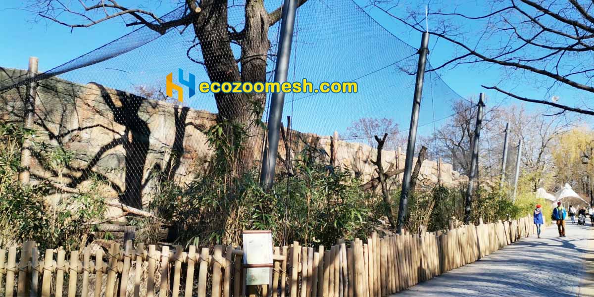 Black Cable Wire Mesh fence