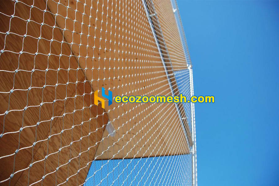 building protection with ferrule mesh