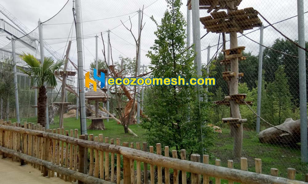 stainless steel aviary mesh buid the tropical exhibit