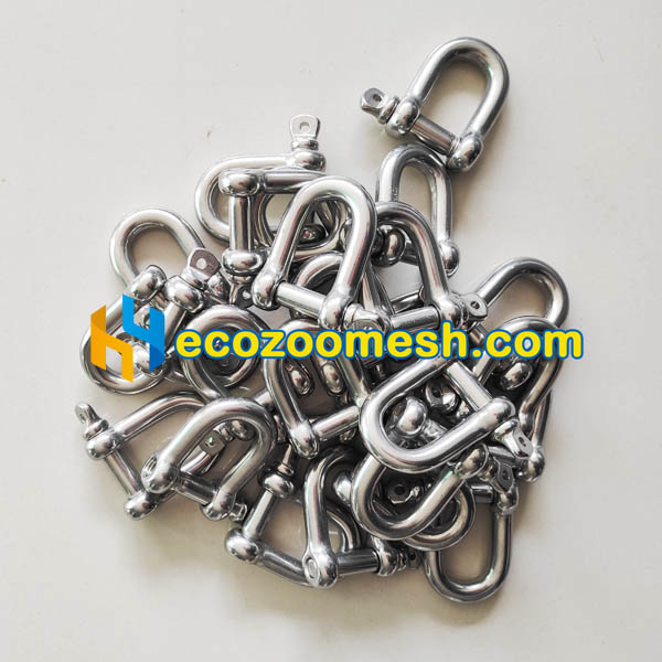 steel shackles for zoo mesh installation