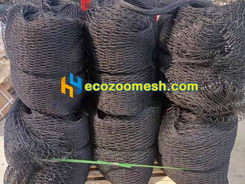 packing monkey enclosure mesh