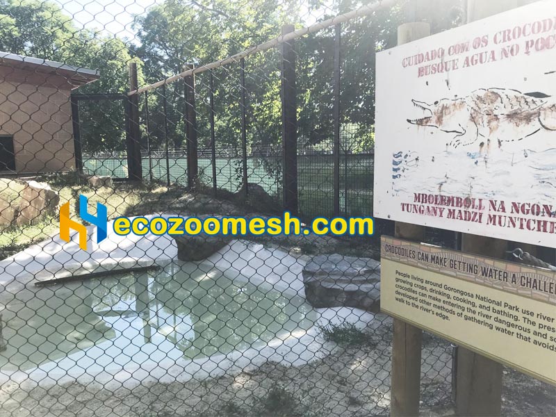 crocodile mesh Custom Size Stainless Steel Netting