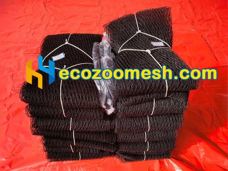 zoo fencing mesh packing