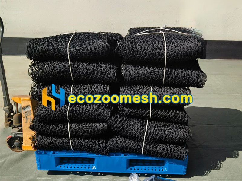 stainless steel woven rope mesh rolls