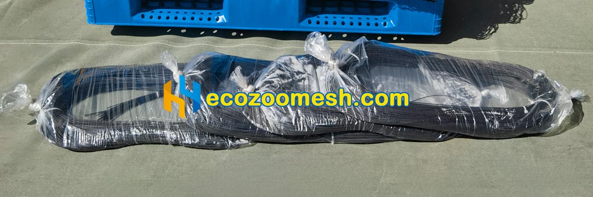 lacing wires for stainless steel woven rope mesh