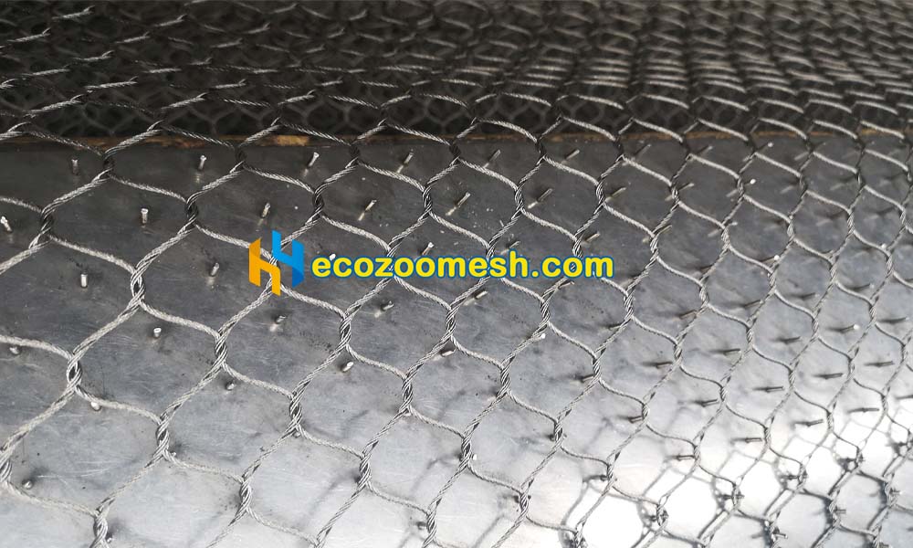 hand woven netting mesh molds