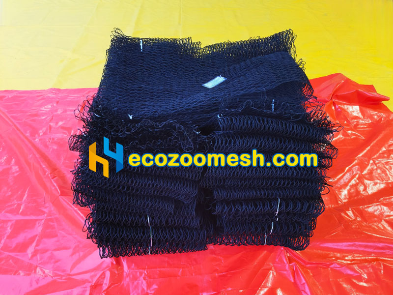 black oxide leopard enclosure cable mesh