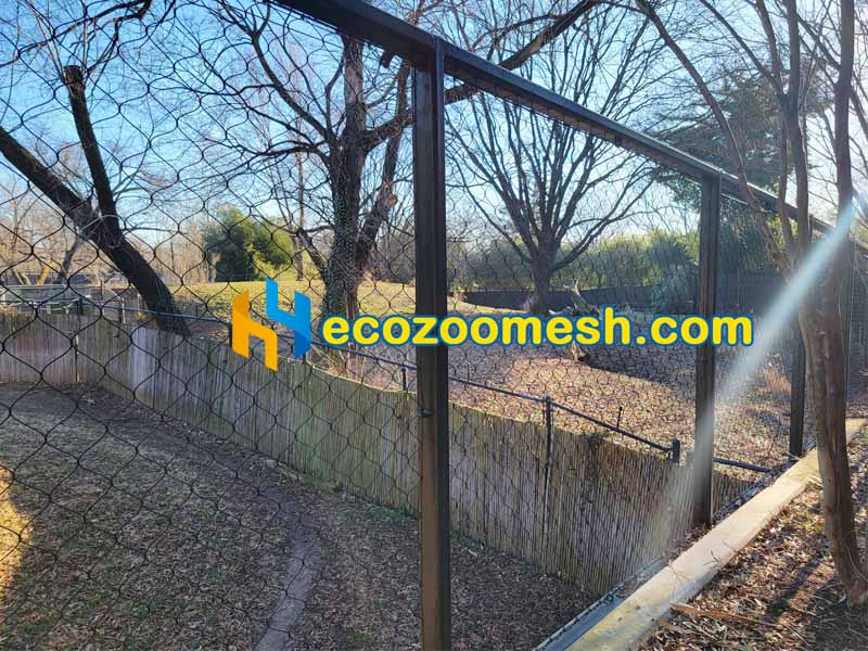Cheetah Fence Cable Mesh wall